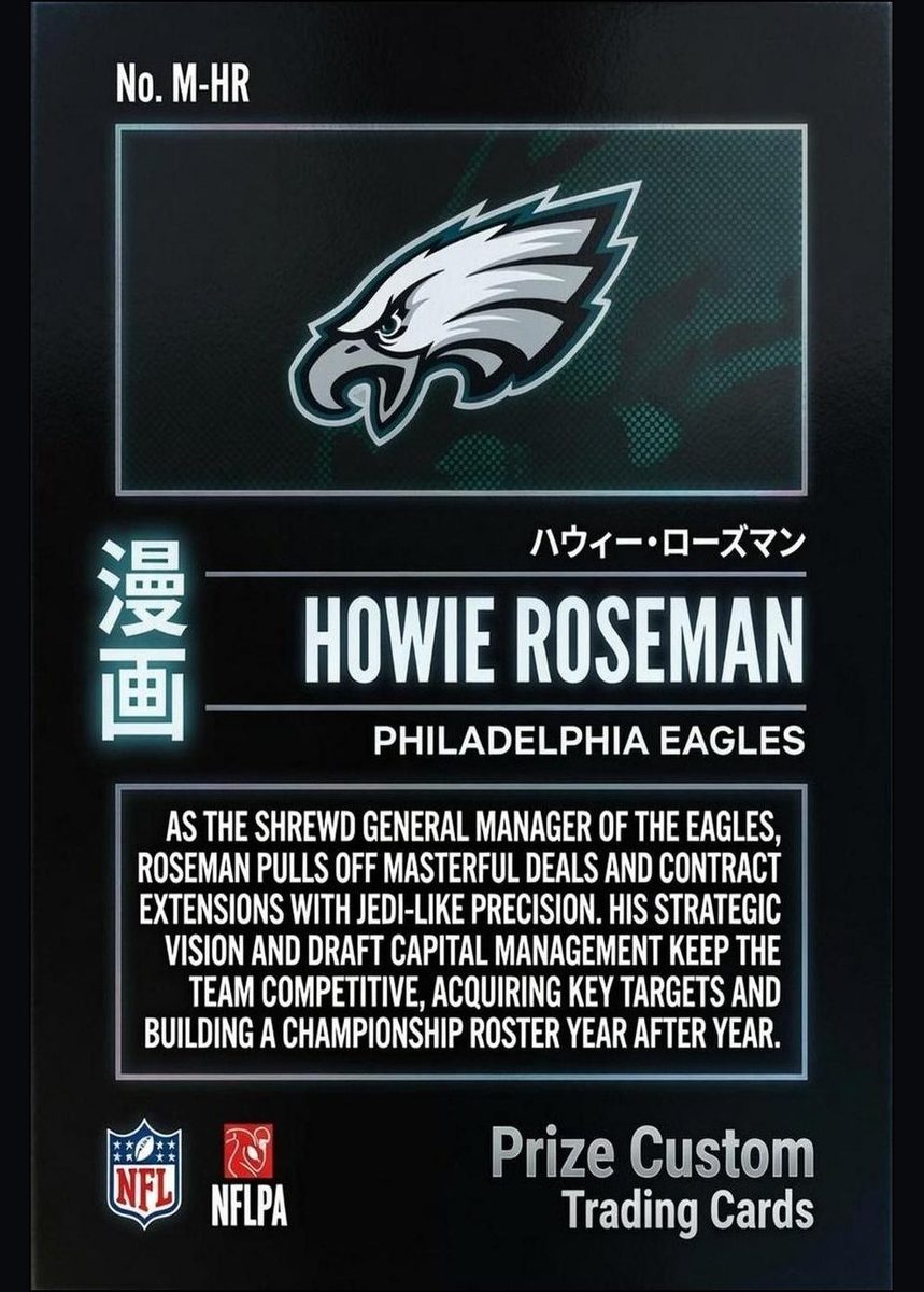 Howie Roseman — back