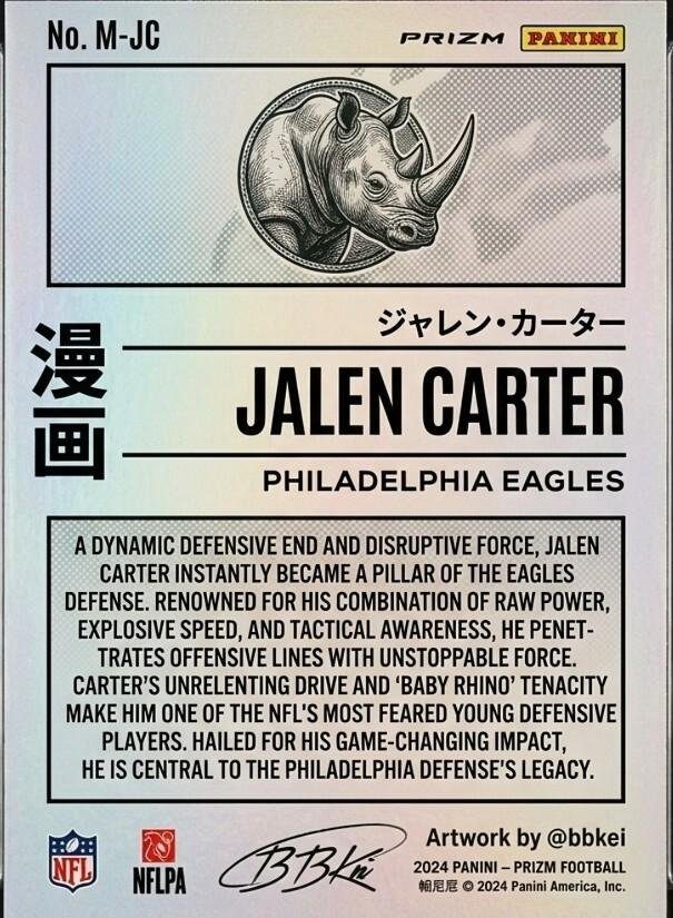 Jalen Carter — back