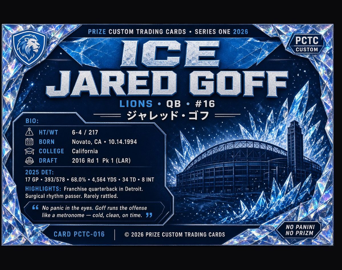Jared Goff — back