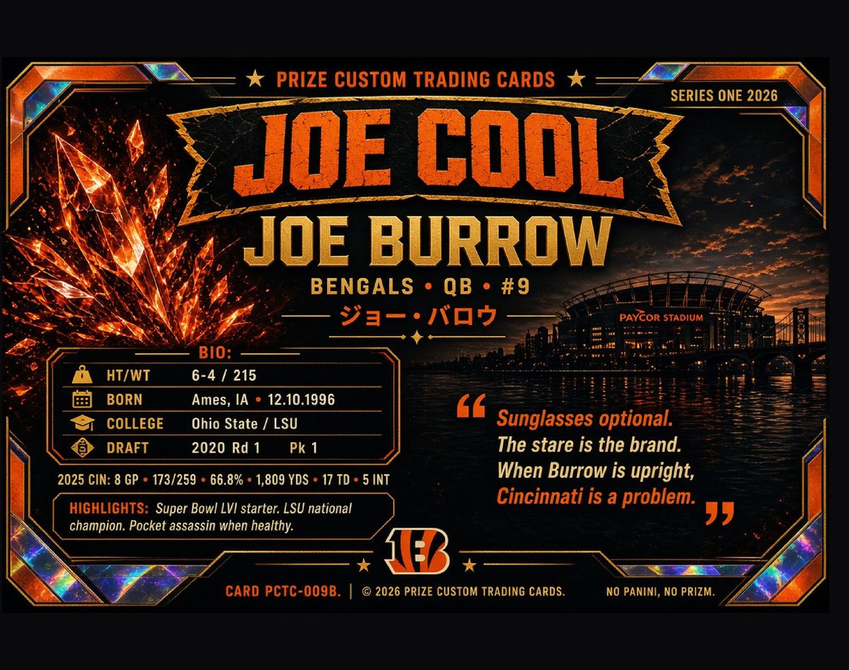 Joe Burrow — back