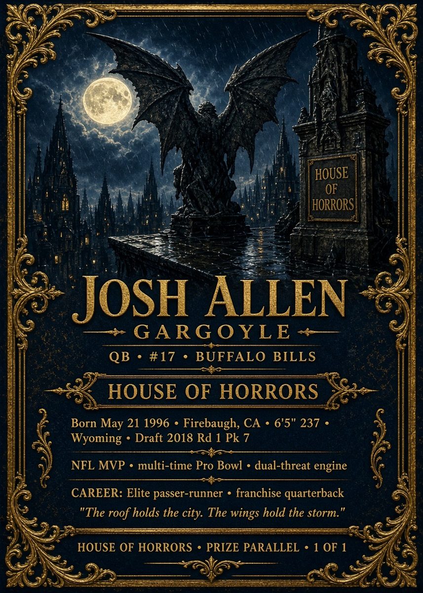 Josh Allen — back