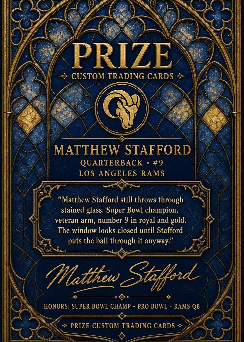 Matthew Stafford — back
