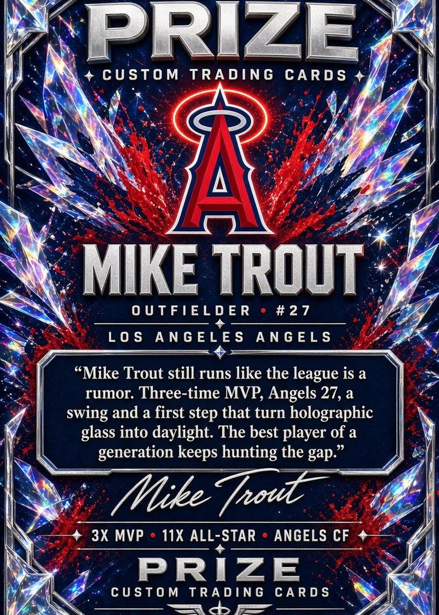 Mike Trout — back