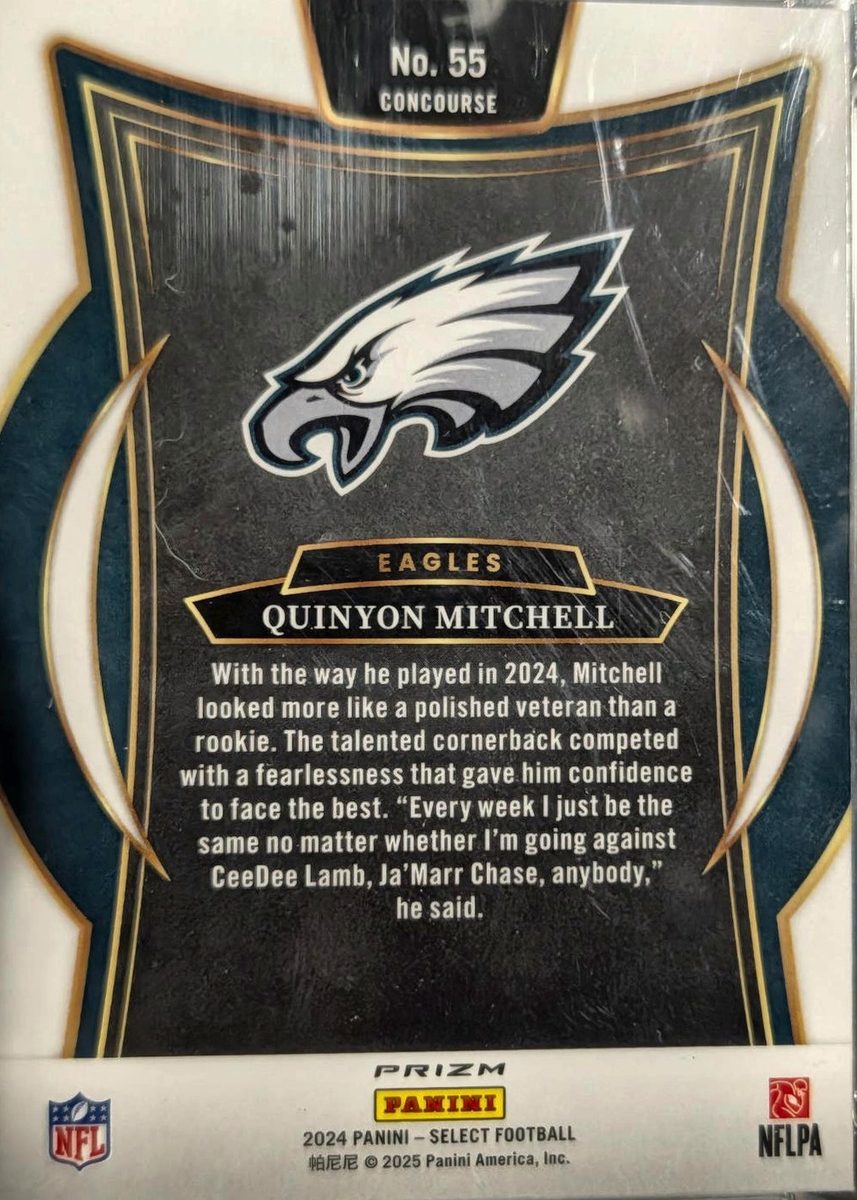 Quinyon Mitchell — back