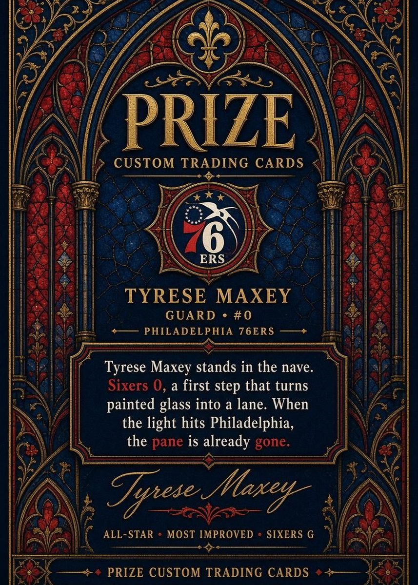 Tyrese Maxey — back